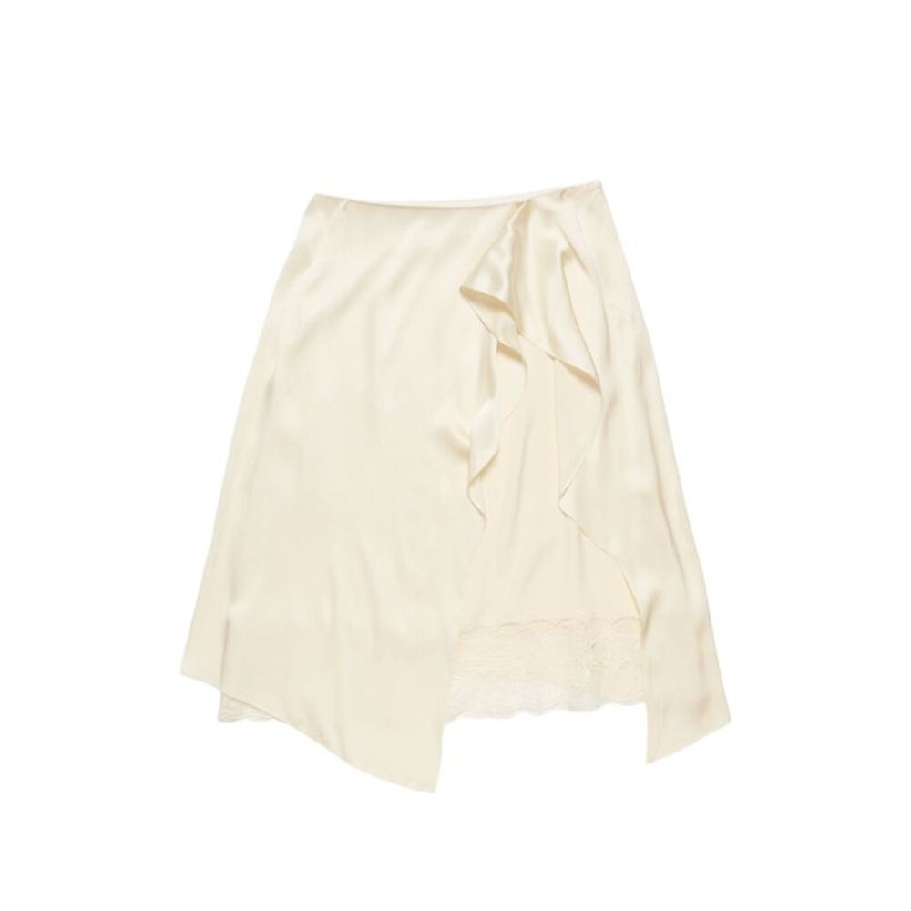 Acne Studios Women Satin Midi Skirt